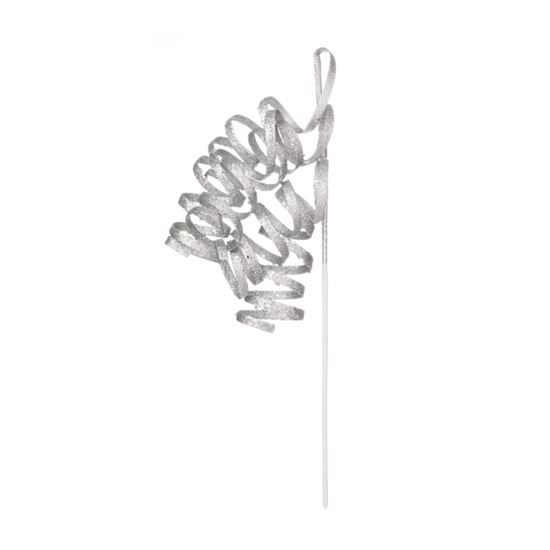 Premier-Silver-Curly-Glitter-Stem