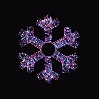 Premier-White-Snowflake-Rainbow-LEDs