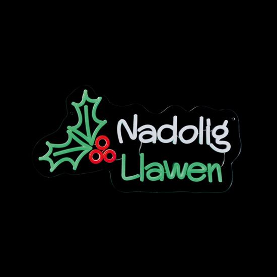 Premier-Nadolig-Llawen-Hanging-Lit-Neon-Sign