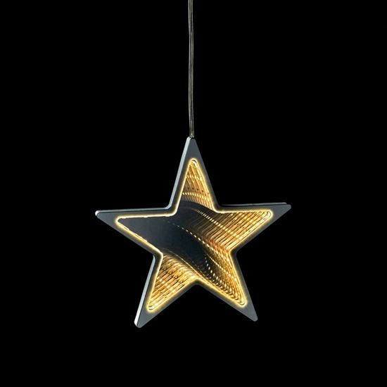Premier-Battery-Operated-Lit-Star-Infinity-Mirror