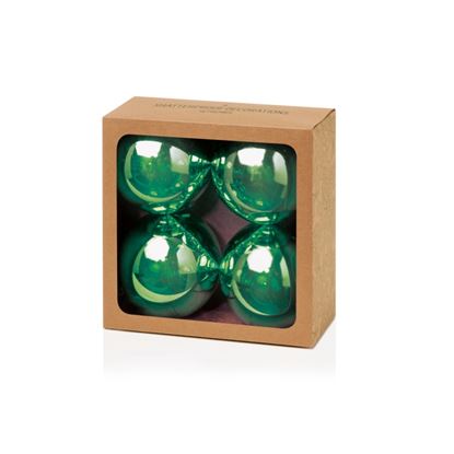 Premier-Dark-Green-Shiny-Shatterproof-Baubles