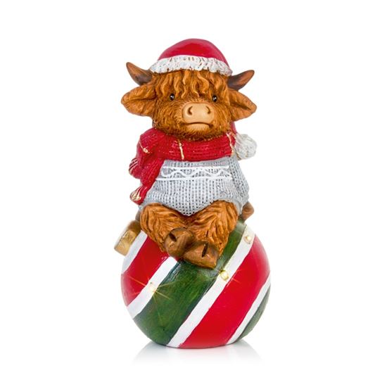Premier-Lit-Battery-Operated-Highland-Cow-On-Bauble