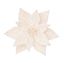 Premier-Cream-Poinsettia-With-Glitter-Clip-On