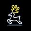 Premier-Reindeer-Design-Table-Top-Lit-Neon-Sign