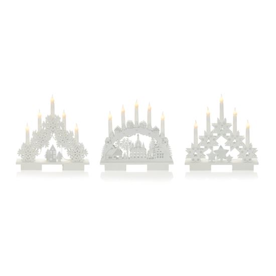 Premier-Lit-Battery-Operated-Xmas-Scene-Candle-Bridge