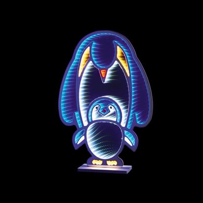 Premier-Standing-Penguin-Mother--Baby-Mirror