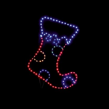 Premier-Twinkling-FlexiBrights-Stocking-134-LEDs