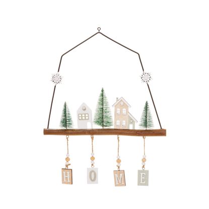 Premier-Wooden-Houses-With-Wire-Frame-Hanger
