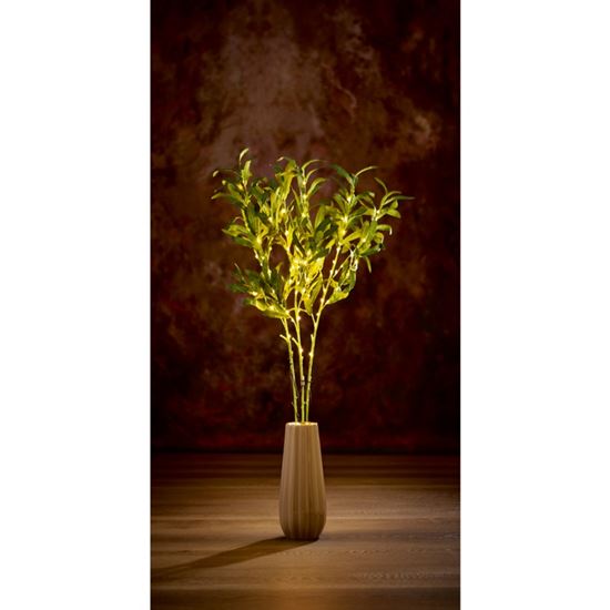 Premier-Set-Of-3-Mistletoe-Twigs-90-Warm-White-LED