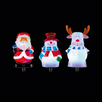 Premier-Xmas-Character-Path-Lights-With-LEDs