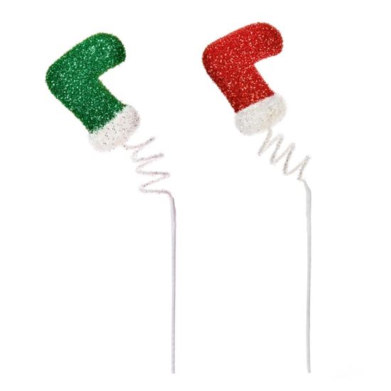 Premier-Green-or-Red-Sparkle-Boot-Stem