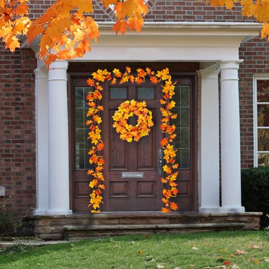Premier-Autumn-Leaf--Acorn-Wreath