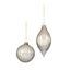 Premier-Silver-Textured-Swirl-Glass-Ball-Drop