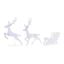 Premier-Iridescent-180-LED-Reindeers--Sleigh