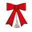 Premier-Red-Metal-Bow-Tree-Topper
