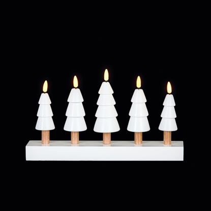 Premier-5-White-LED-Xmas-Trees-Candle-Bridge