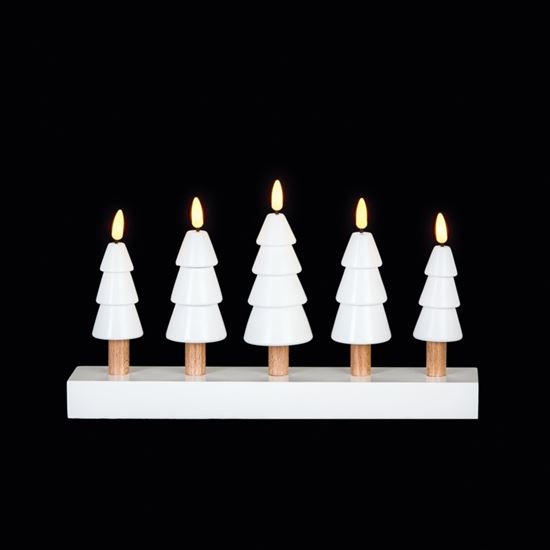 Premier-5-White-LED-Xmas-Trees-Candle-Bridge