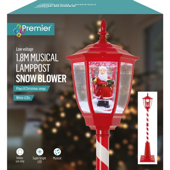 Premier-Musical-Lamppost-Snow-Blower