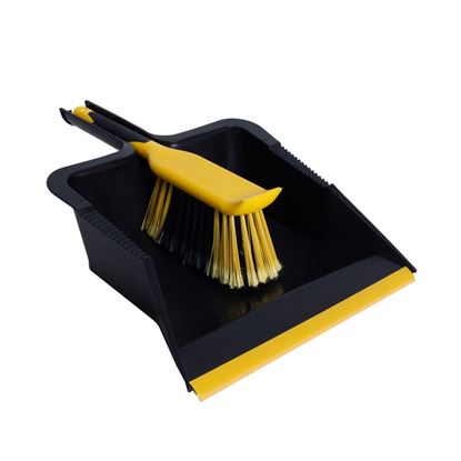 Bulldozer-Dustpan--Brush