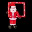 Premier-Inflatable-Lit-Santa-With-Photo-Frame