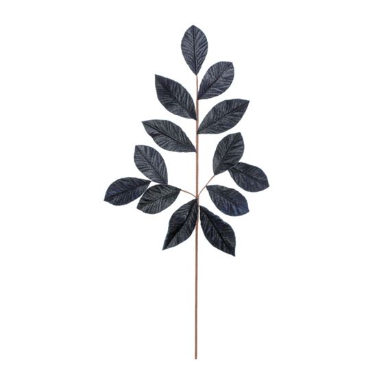 Premier-Dark-Blue-Velvet-Leaf-Stem