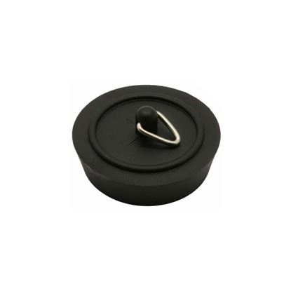 Securpak-Sink--Bath-Plug-Black