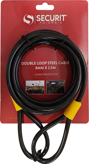 Securit-Double-Loop-Steel-Cable