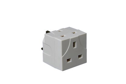 securlec-2-way-plug-in-adaptor-white-13-amp