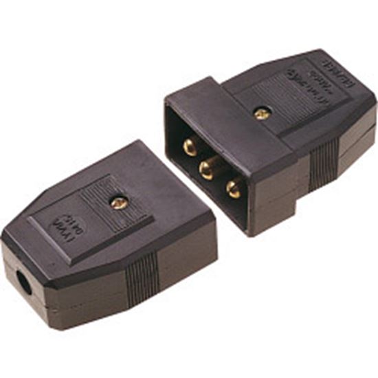 securlec-5a-3-pin-nylon-connector-black
