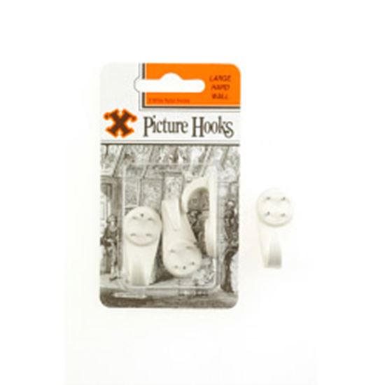 x-hard-wall-picture-hooks---white-blister-pack