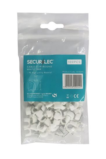 securlec-cable-clips-round-white
