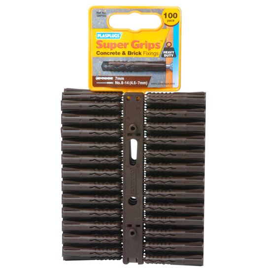 plasplugs-brown-super-grips-fixings