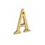 securit-brass-letter-a