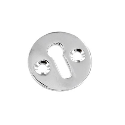 securit-chrome-escutcheon-plain