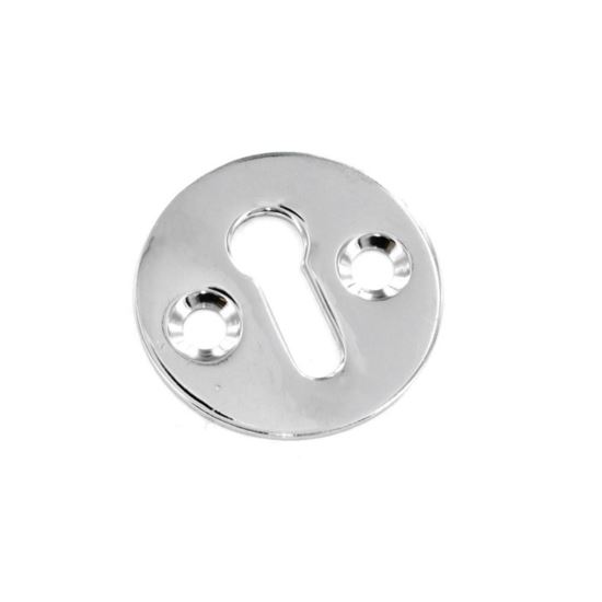 securit-chrome-escutcheon-plain