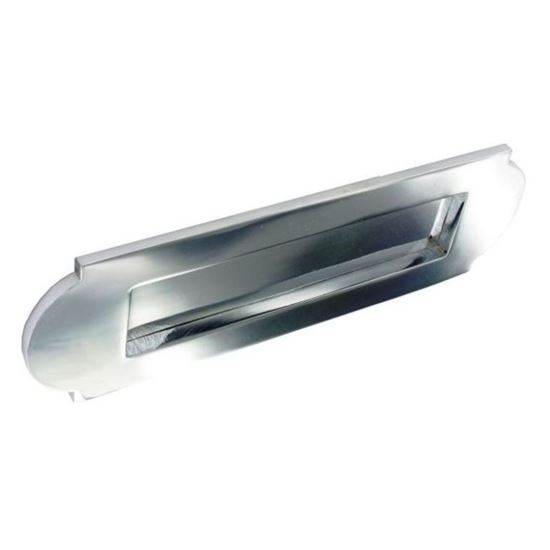securit-chrome-shaped-letter-plate