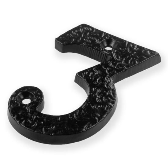 securit-antique-numeral-3