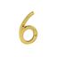 securit-brass-numeral-no6