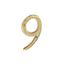 securit-brass-numeral-no9
