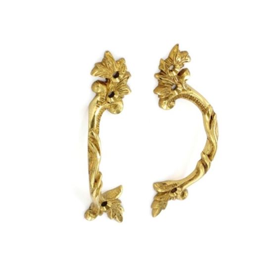 securit-brass-fancy-handles-pair