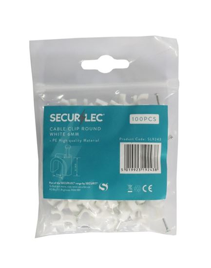 securlec-cable-clips-round-white