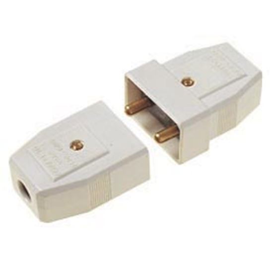 securlec-5a-2-pin-nylon-connector-white