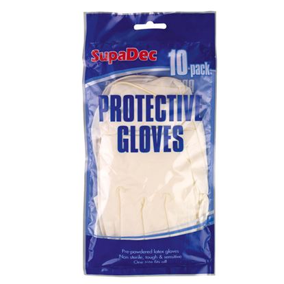 supadec-latex-disposable-gloves