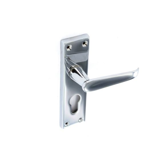 securit-chrome-flat-euro-lock-handles-48mm-cc-pair
