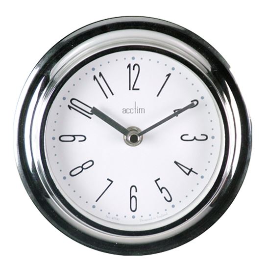 acctim-riva-wall-clock-chrome