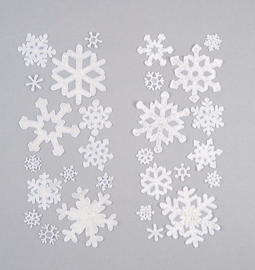 premier-snowflake-window-sticker-set
