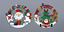premier-merry-christmas-wreath-window-cling