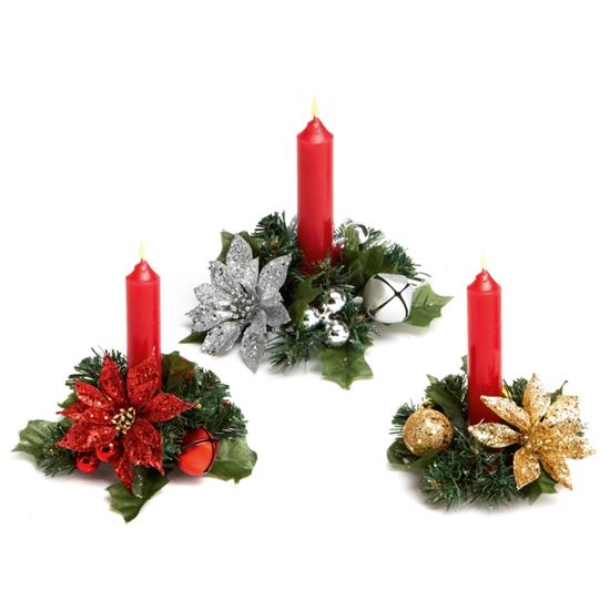 premier-glitter-poinsettia-candle-ring