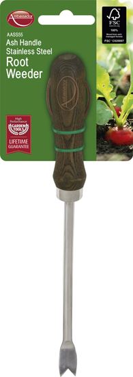 ambassador-ash-handle-stainless-steel-root-weeder