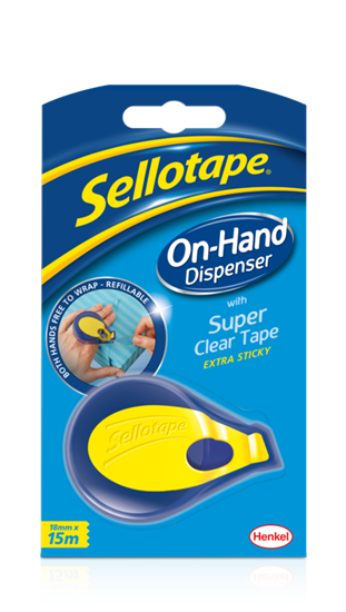 sellotape-on-hand-dispenser
